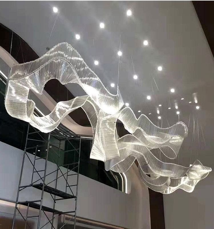 Ribbon Chandelier