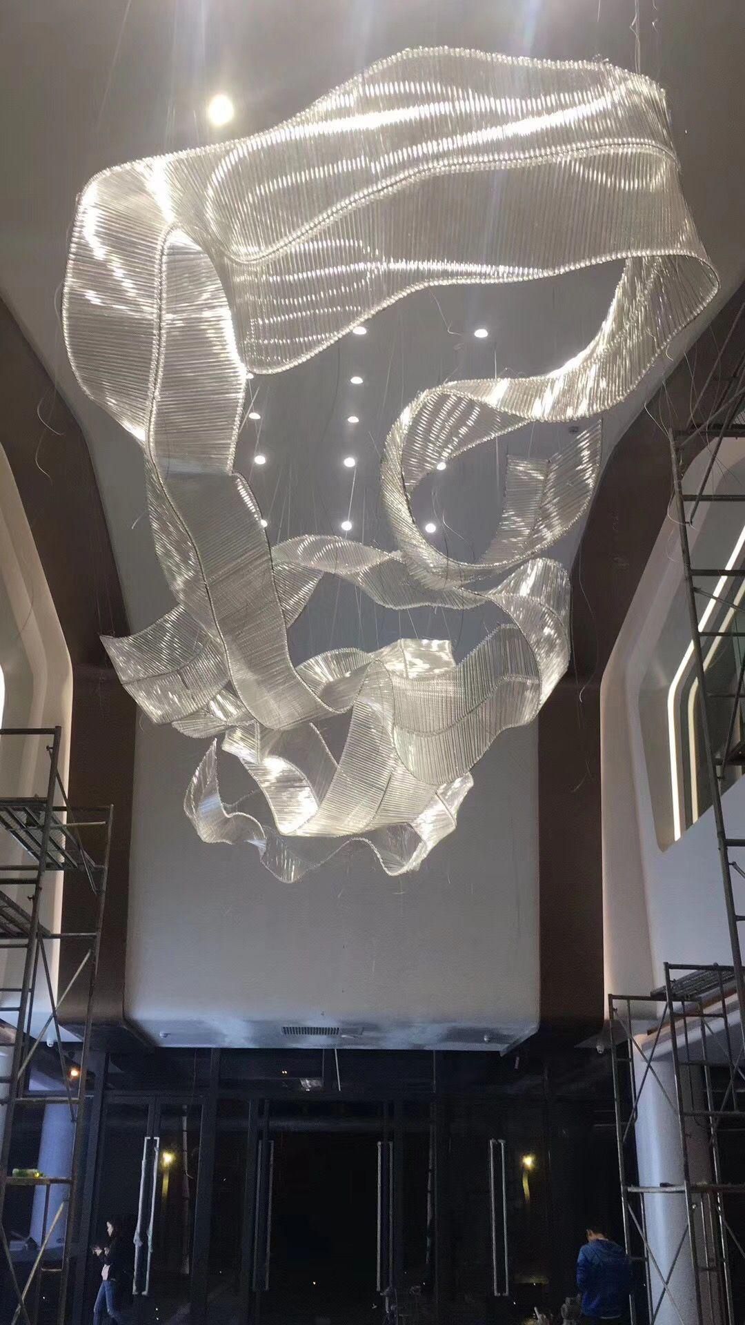 Ribbon Chandelier